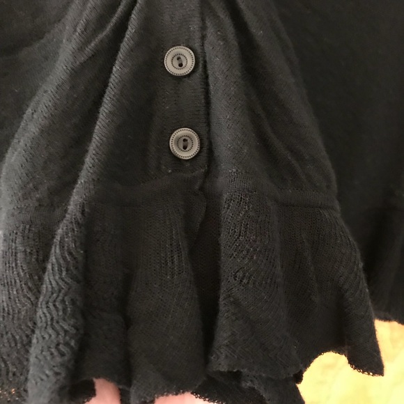 Anthropologie Rosme Neira Black Cardigan - Picture 2 of 5